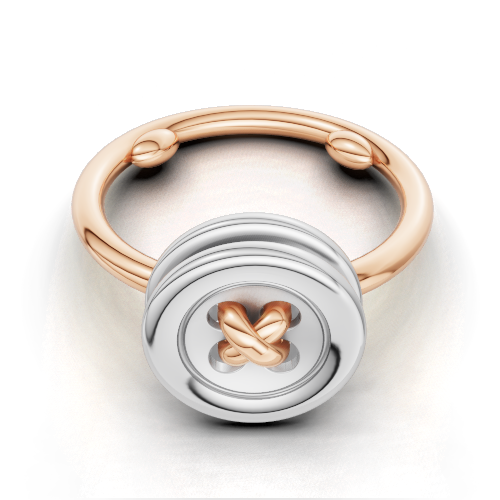 Bague Bouton 8mm