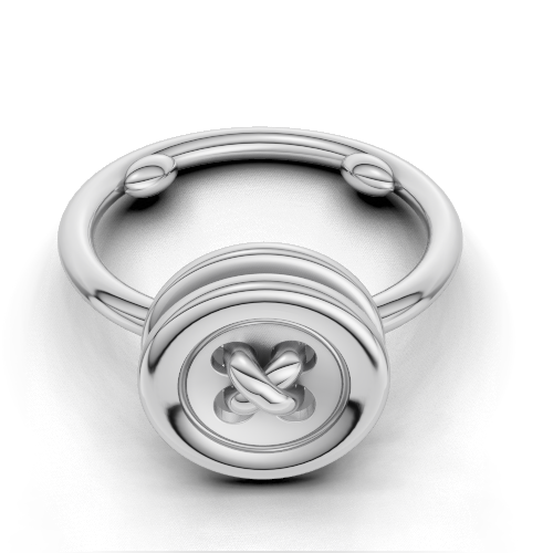 Bague Bouton 8mm