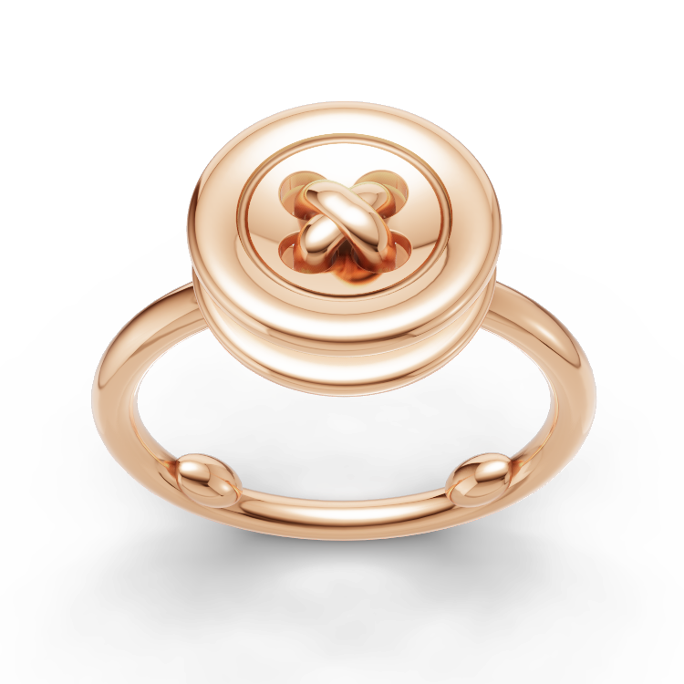 Bague Bouton 8mm