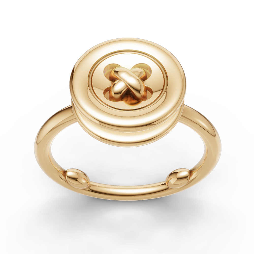 Bague Bouton 8mm