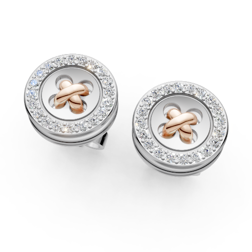 boucle 10mm setted