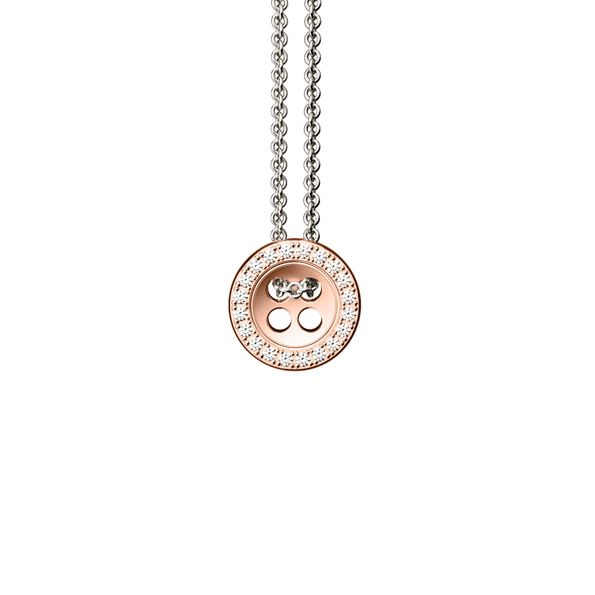 un bouton 10mm setted